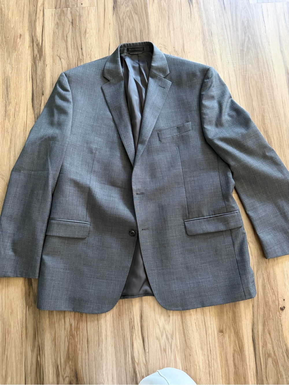 Lauren Ralph Lauren Men’s 44R Gray Two-Button Blazer Jacket Sport Coat